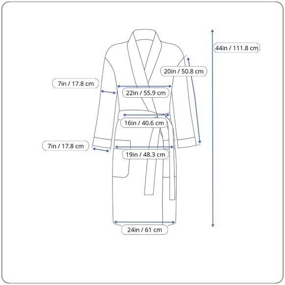 Chapter Club Womens Magenta Chevron Plush Bathrobe Size M/L - New - Picture 11 of 11